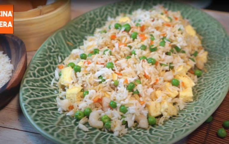 Fried rice three delights recipe