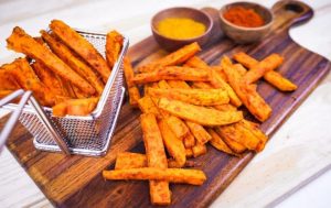 Oven Baked Sweet Potato Fries Recipe