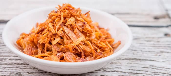 How to make crispy fried onions and store them – Pakistani Recipes