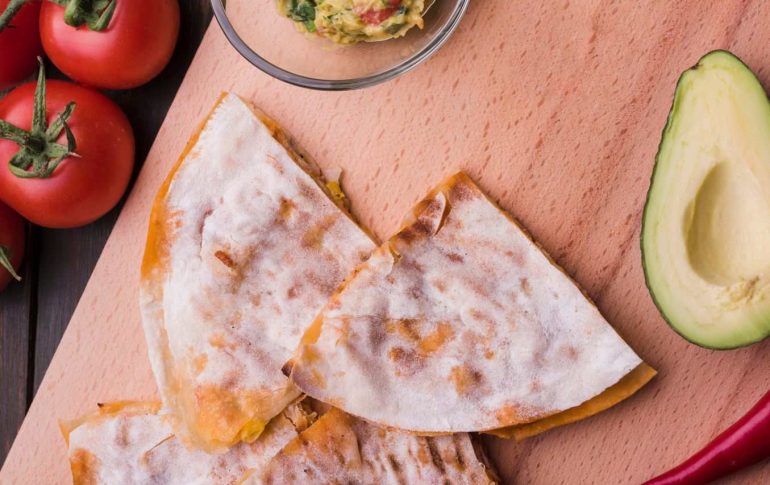 Mexican Ham and Cheese Quesadillas