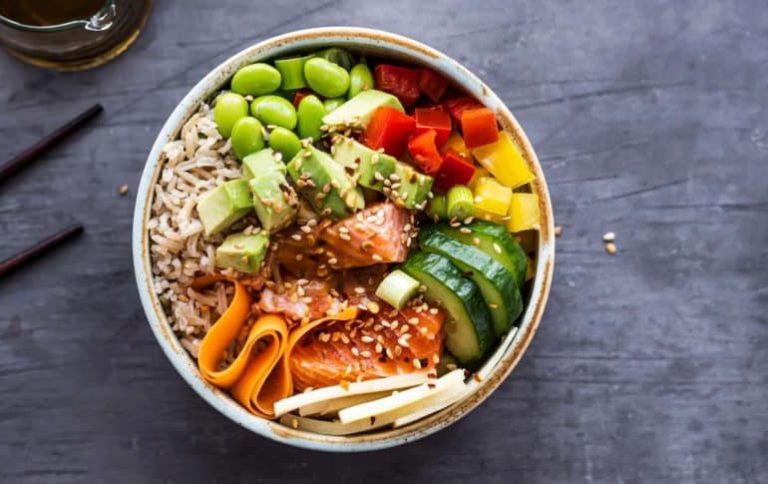 Salmon Poké Bowl Recipe