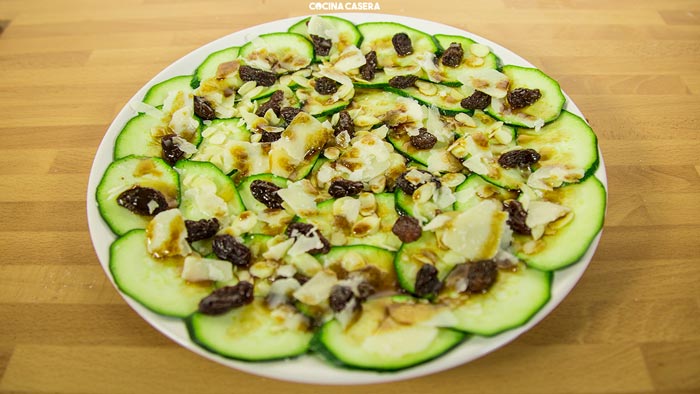 Zucchini Carpaccio