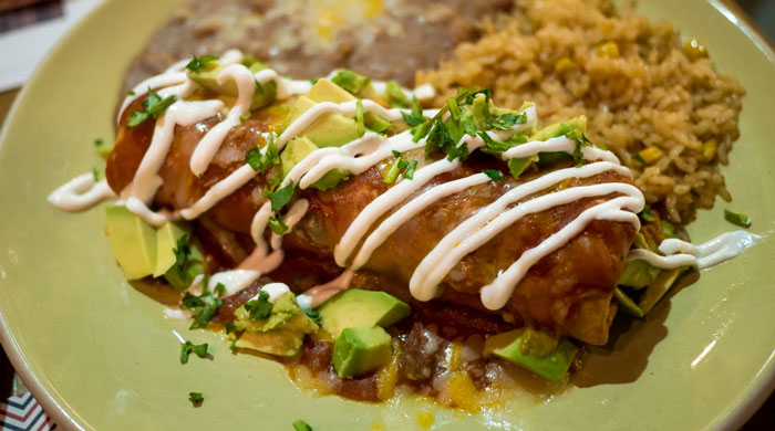 Enchiladas de frijol. Receta sencilla