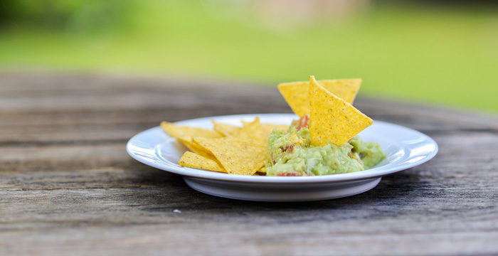 Guacamole con chapulines. Receta mexicana