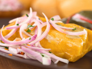 Tamales de cochinita pibil. Receta mexicana