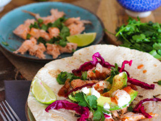 Tacos de jamaica a la mexicana. Receta fácil