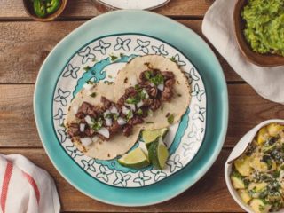 Tacos de suadero. Receta mexicana fácil