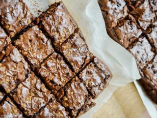 Brownies con nueces. Receta sencilla