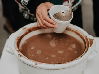 Atole champurrado de agua. Receta fácil
