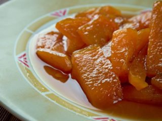 Calabaza en tacha. Receta mexicana tradicional