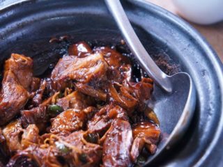 Relleno de puerco estilo Guerrero. Receta mexicana