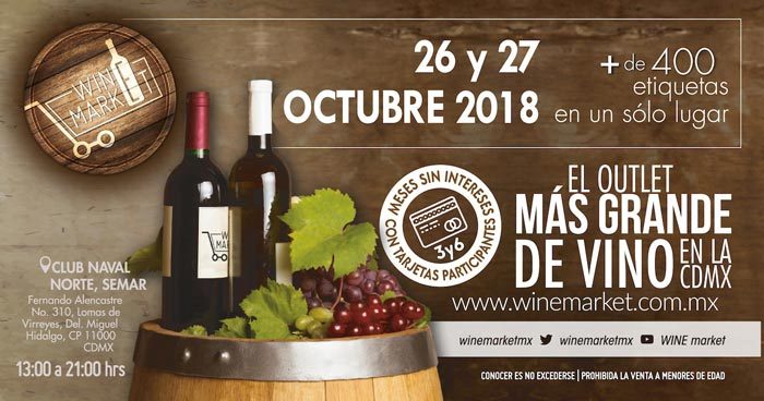 Wine Market Outlet llega en octubre
