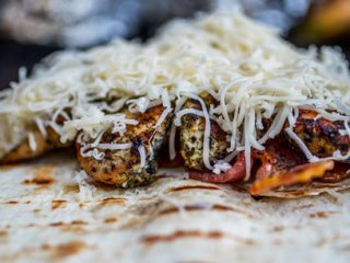 Quesadillas con chorizo. Receta mexicana