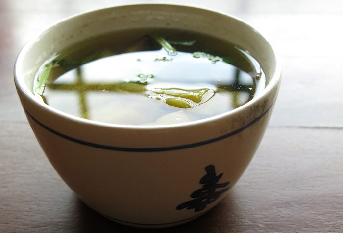 Sopa de calabacitas con elote. Receta fácil