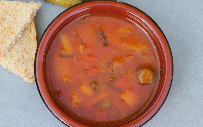 Sopa de Médula. Receta mexicana tradicional