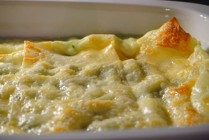 Enchiladas de Salsa de Champiñones. Receta rápida