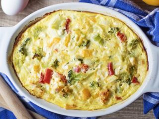 Puré de papa gratinado con picadillo. Receta fácil