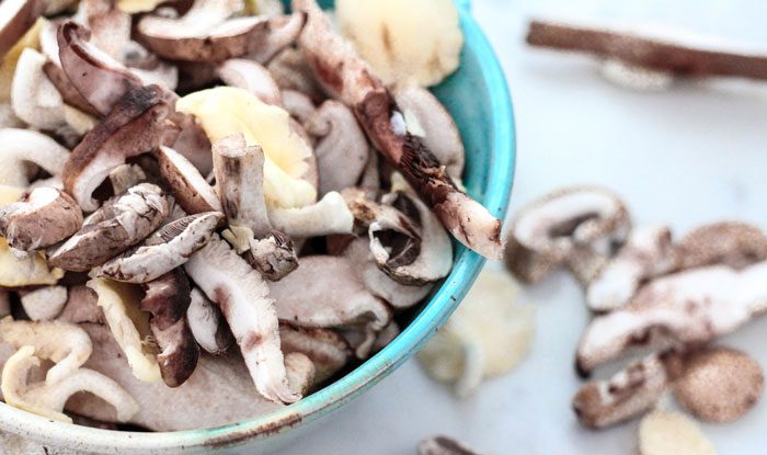 Ceviche de Champiñones. Receta sencilla