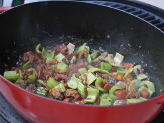 Discada en Sartén. Receta mexicana fácil