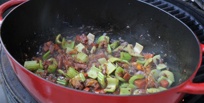 Discada en Sartén. Receta mexicana fácil