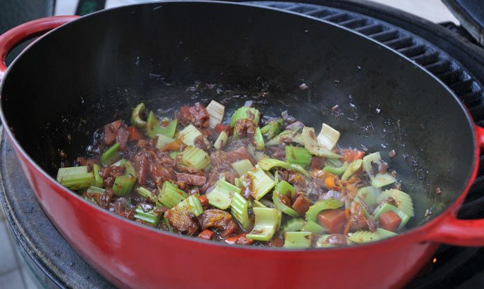 Discada en Sartén. Receta mexicana fácil
