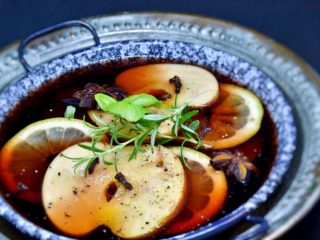 Ponche de manzana. Receta sencilla