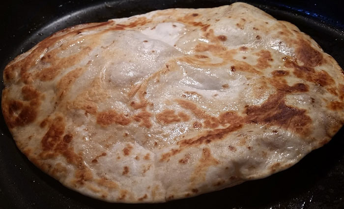 Gringa de Picadillo al Pastor. Receta fácil