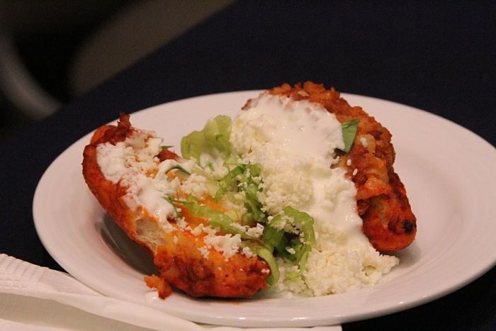 Pambazo de Picadillo. Receta mexicana fácil