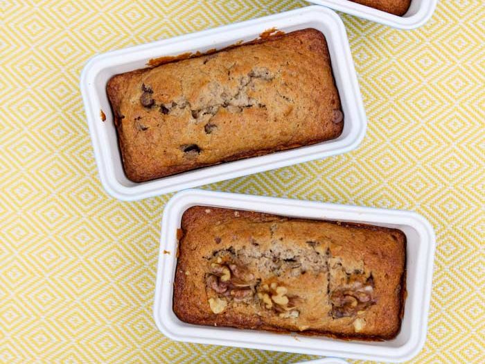 Panqué de Frutos secos. Receta mexicana