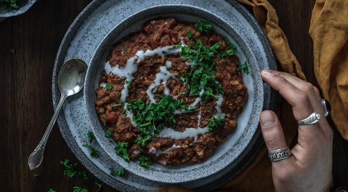 Picadillo a la Hierbabuena. Receta mexicana