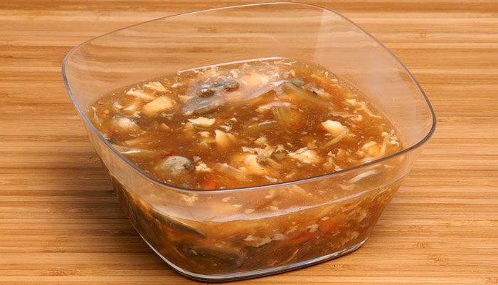 Pozole rojo con Hongos Portobello. Receta fácil