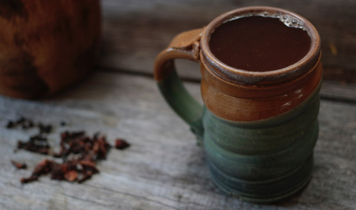 Tejate. Receta mexicana tradicional