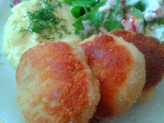 Tortitas de Papa y Queso. Receta fácil