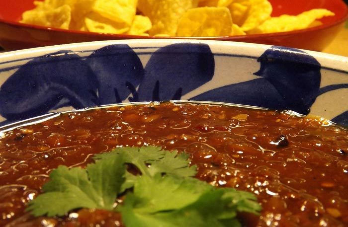 Sopa Tarasca. Receta mexicana tradicional