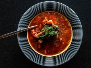 Caldo de Setas en Chile Pasilla. Receta fácil