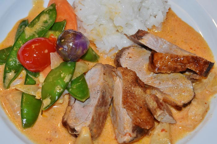 Fajitas de Pollo al Curry. Receta fácil