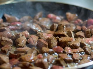 Fajitas de Res en Salsa de Jamaica. Receta mexicana