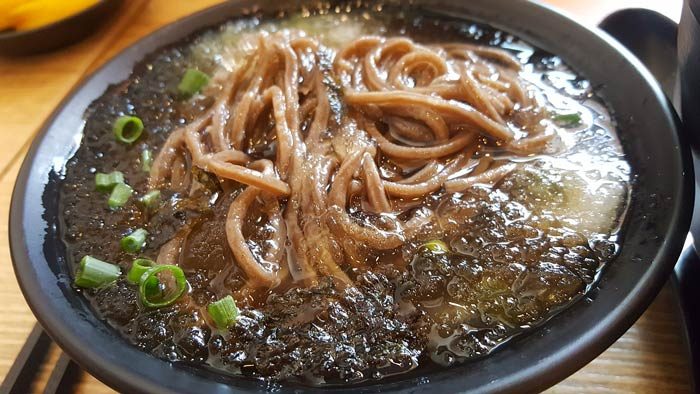 Fideos en Caldo de Frijoles. Receta mexicana