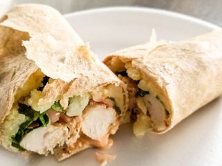 Fajitas de Pollo y Champiñones. Receta fácil