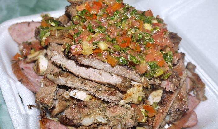 Fajitas Rancheras. Receta mexicana fácil