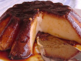 Flan de Cajeta. Receta mexicana fácil