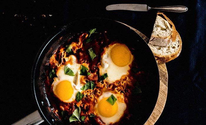 Huevos navegantes. Receta fácil