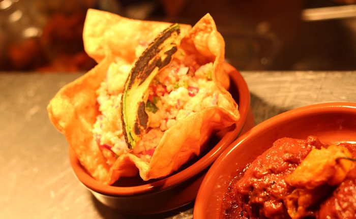 Canastita de Chapulines. Receta mexicana sencilla