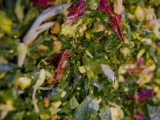 Ensalada de Gusanos de Cera. Receta fácil