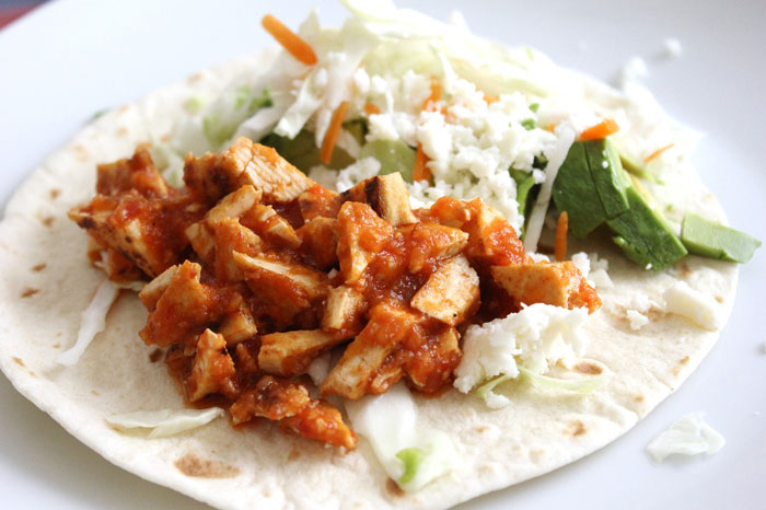 Quesadillas de Pollo Picante. Receta sencilla