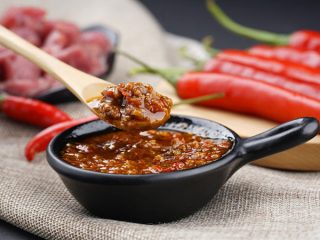 Salsa Macha de Chapulines. Receta mexicana