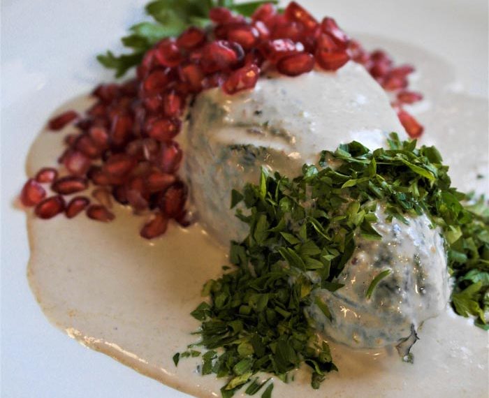Chiles en Nogada. Receta mexicana tradicional
