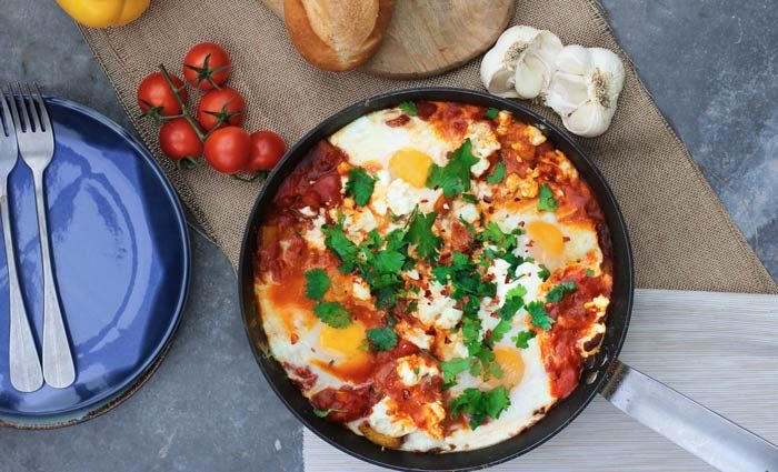 Huevos al Rancho. Receta sencilla