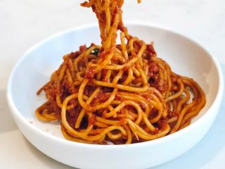 Pasta Seca con Frijoles. Receta fácil