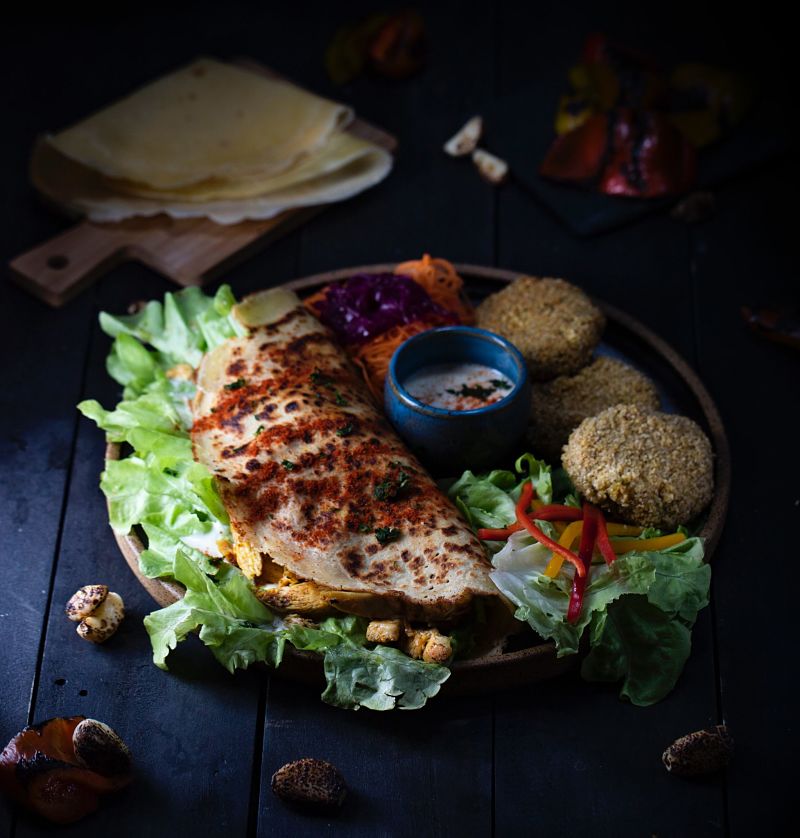 Receta de Quesadillas de Masa con Champiñones a la Mexicana